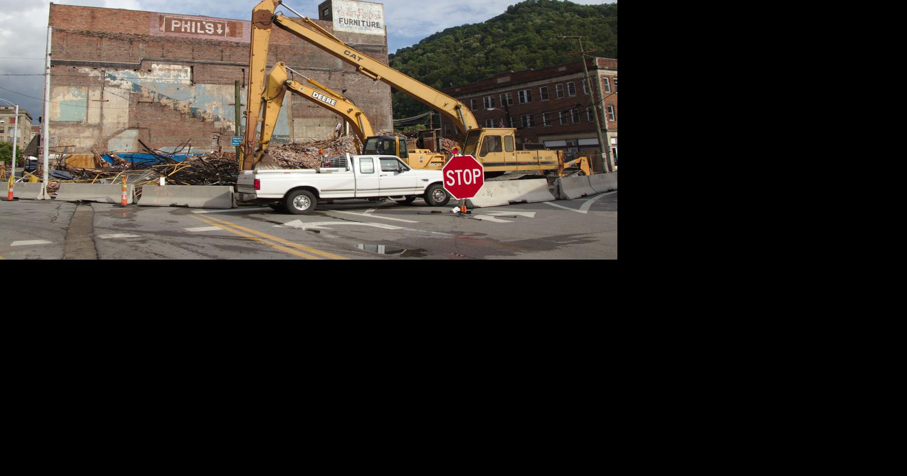 Downtown's Sayer building is demolished | News | loganbanner.com