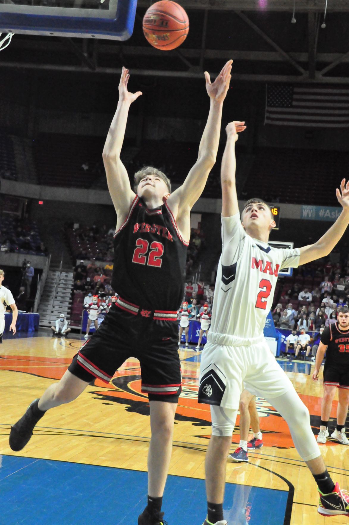 Man Webster County Ryan Cozart rebound