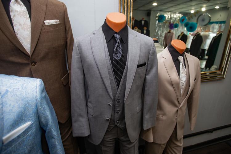 Skeffington's Formal Wear in Huntington celebrating 50 years in