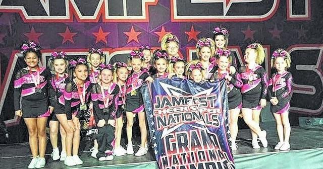 Cheeriffic sweeps at Super Nationals