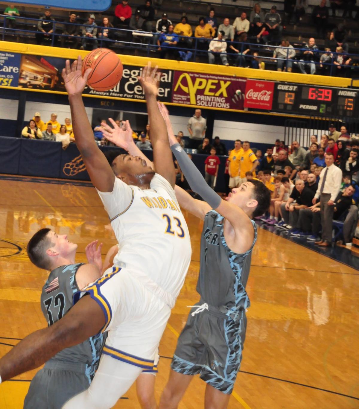 Photos Logan 50, Mingo Central 48 (High School Boys' Basketball