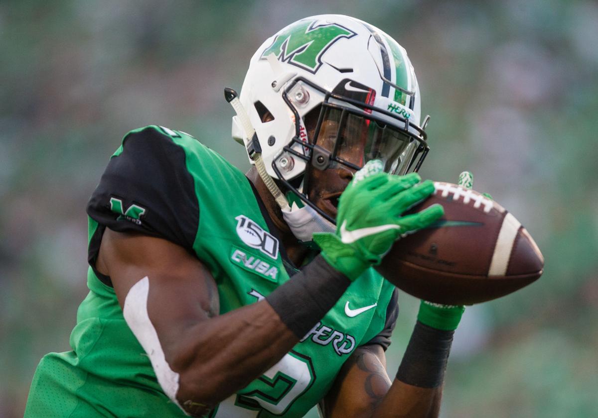 Thundering Herd Smashes Through Virginia Military Institute 56 17
