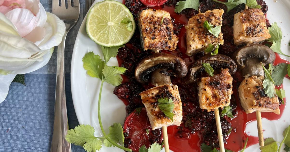 Janet McCormick: Make any salmon shine with blackberry compote ...