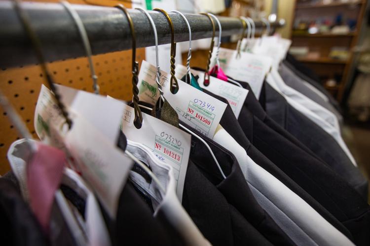 Skeffington's Formal Wear in Huntington celebrating 50 years in