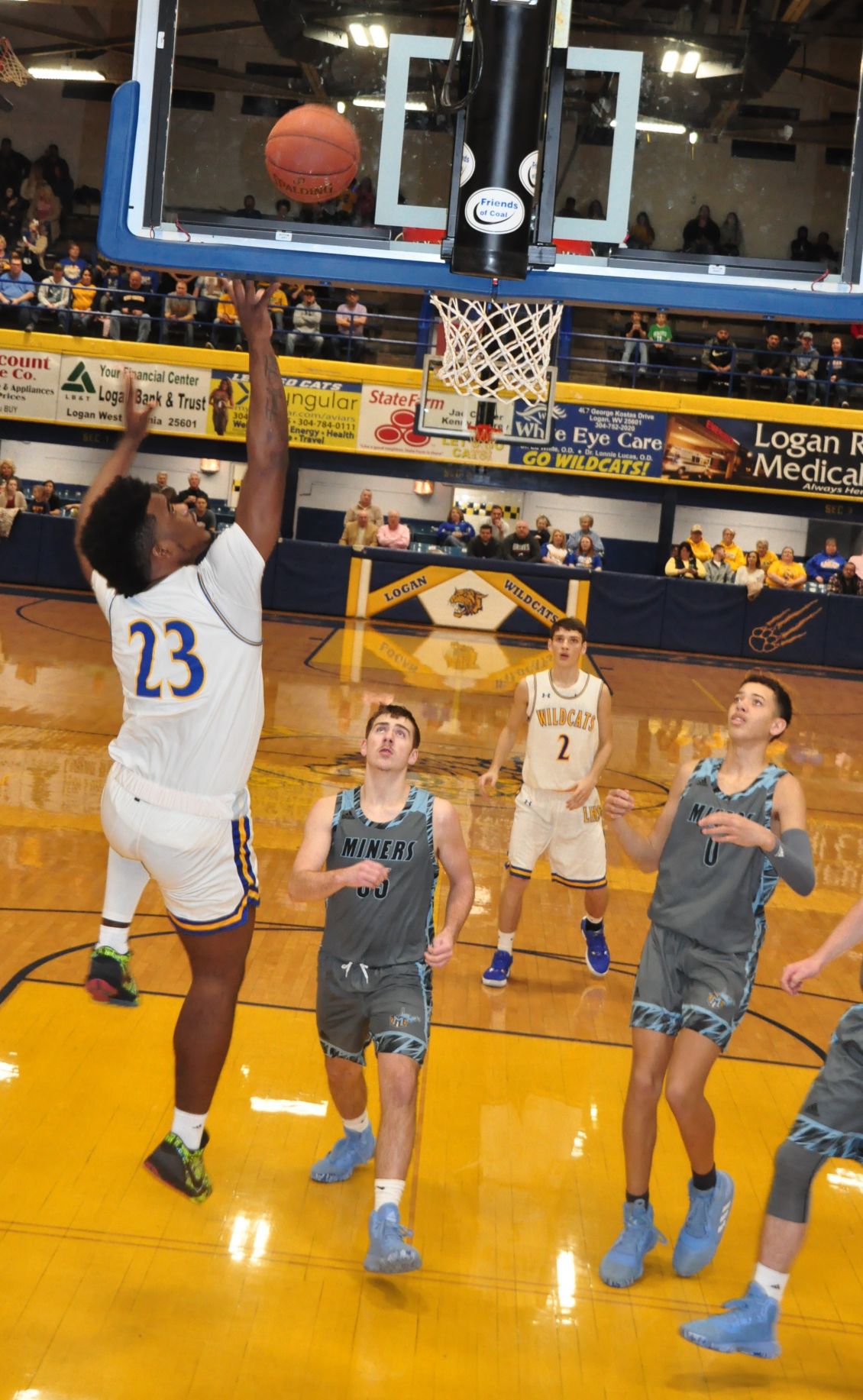 Photos Logan 50, Mingo Central 48 (High School Boys' Basketball