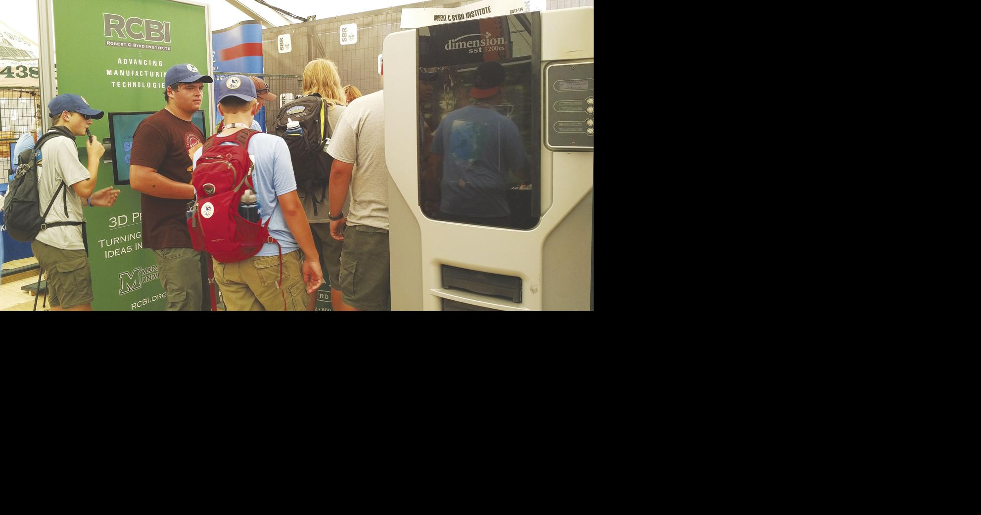 Scouts visit RCBI 3-D printing exhibit | News | loganbanner.com
