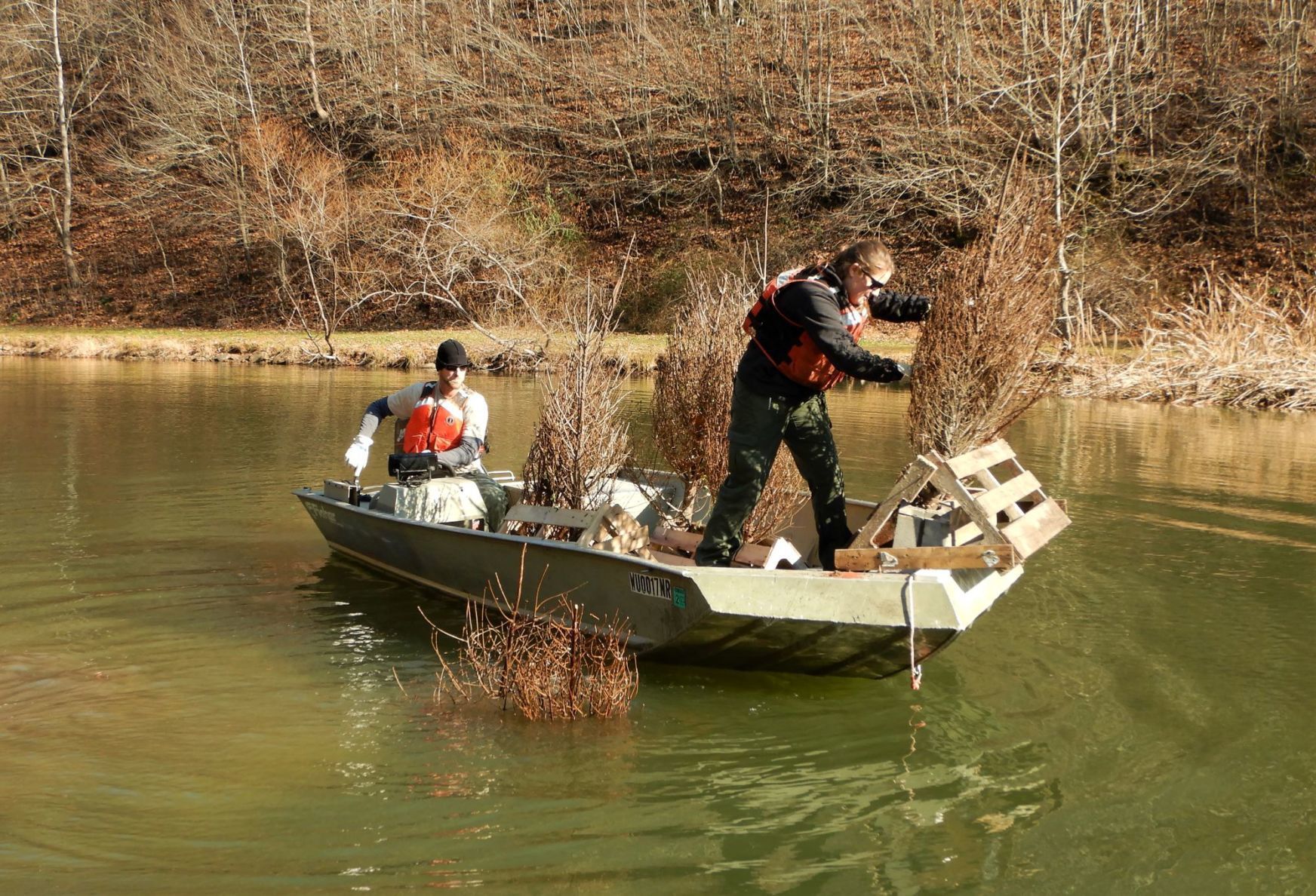 DNR biologists place new fish 'habittractors' in Southern WV lakes - Vimarsana News