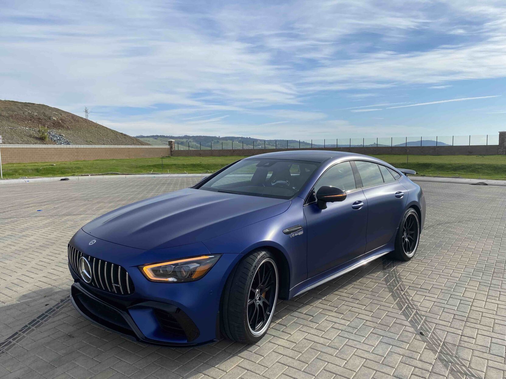 Mercedes-AMG GT マットブルー Mercedes-AMG GT 63 S is a car fit for a superhero | On the Road