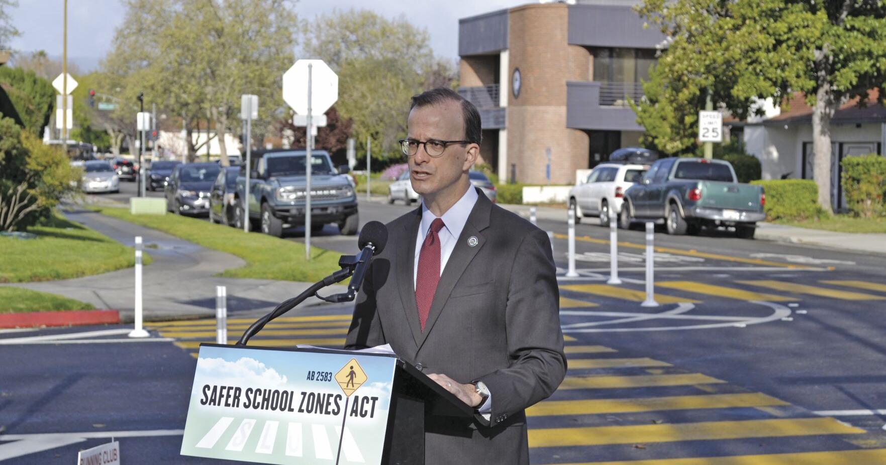 Berman announces legislation to slow traffic around schools - Vimarsana News