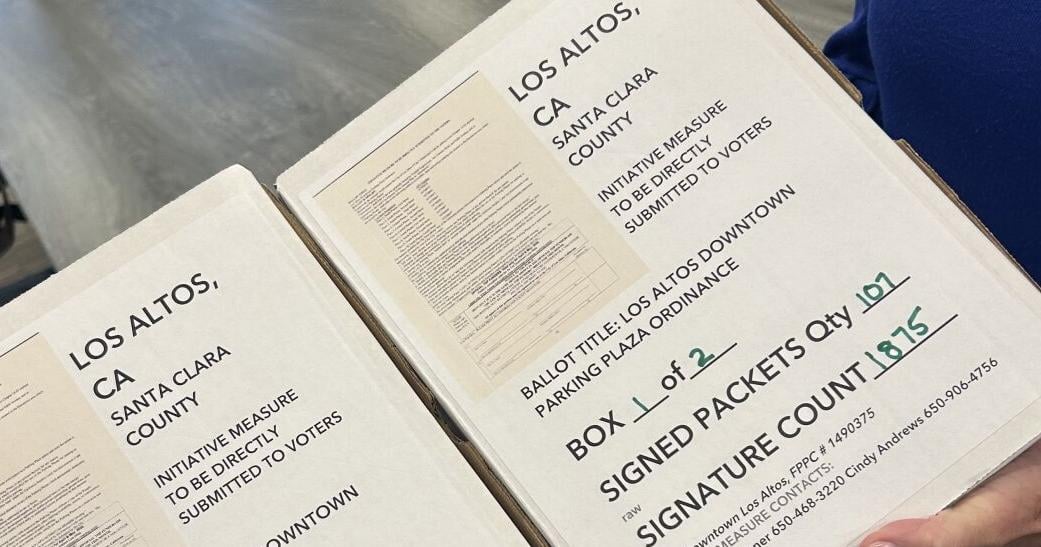 Los Altos downtown parking petition ballots
