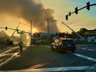 Devastating Christmas day fire ravages commercial building in Los Altos ...