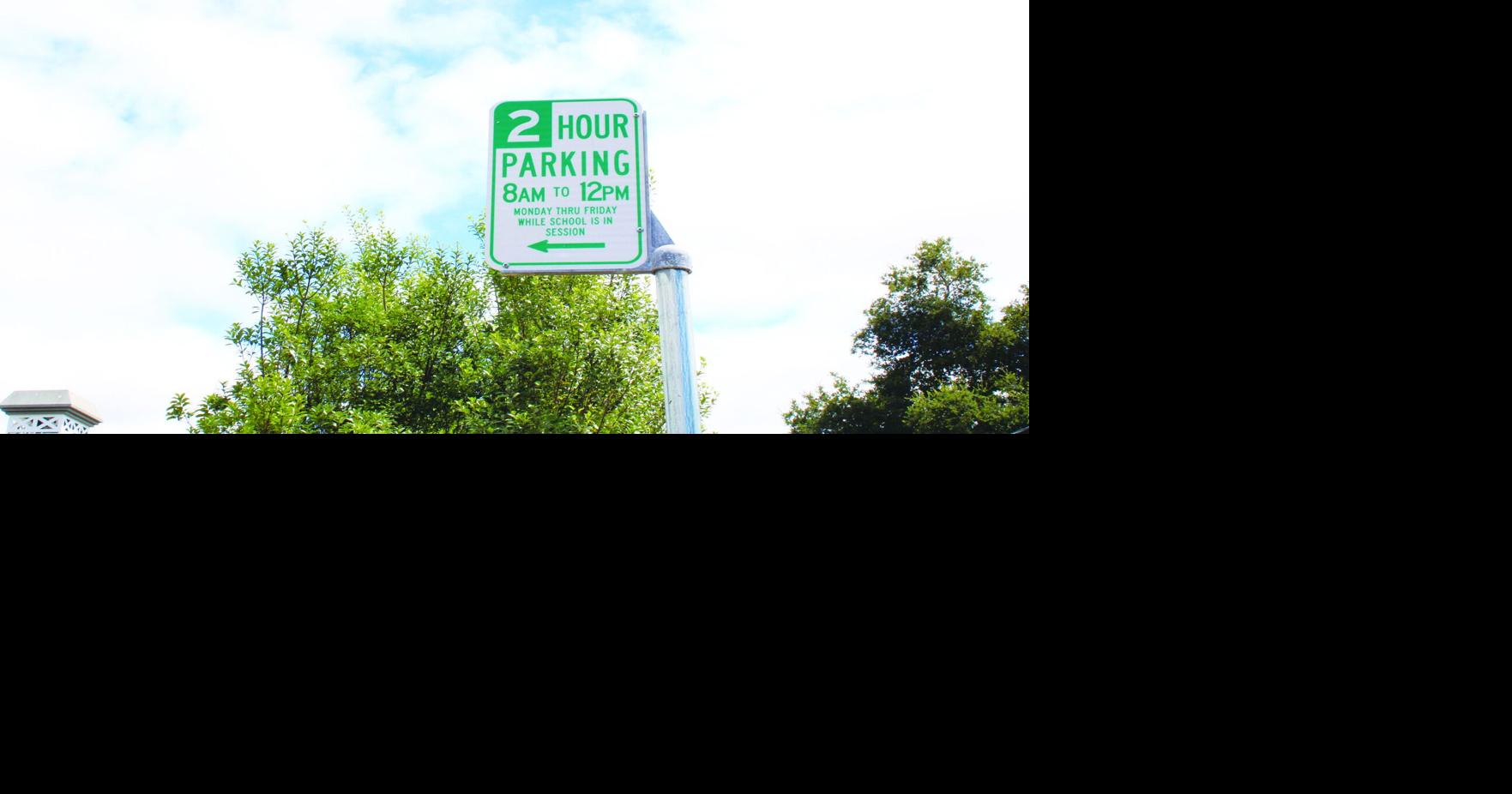 New parking signs near Los Altos High School ease up on parking restrictions