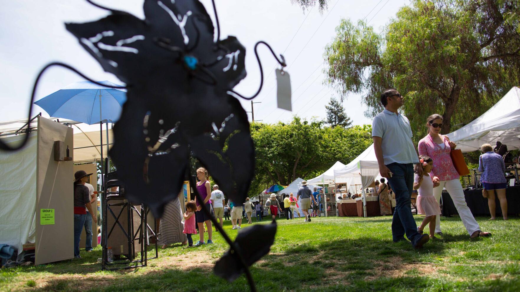 Rotary Club of Los Altos plans in-person Fine Art in the Park event Aug. 14 & 15 - Vimarsana News