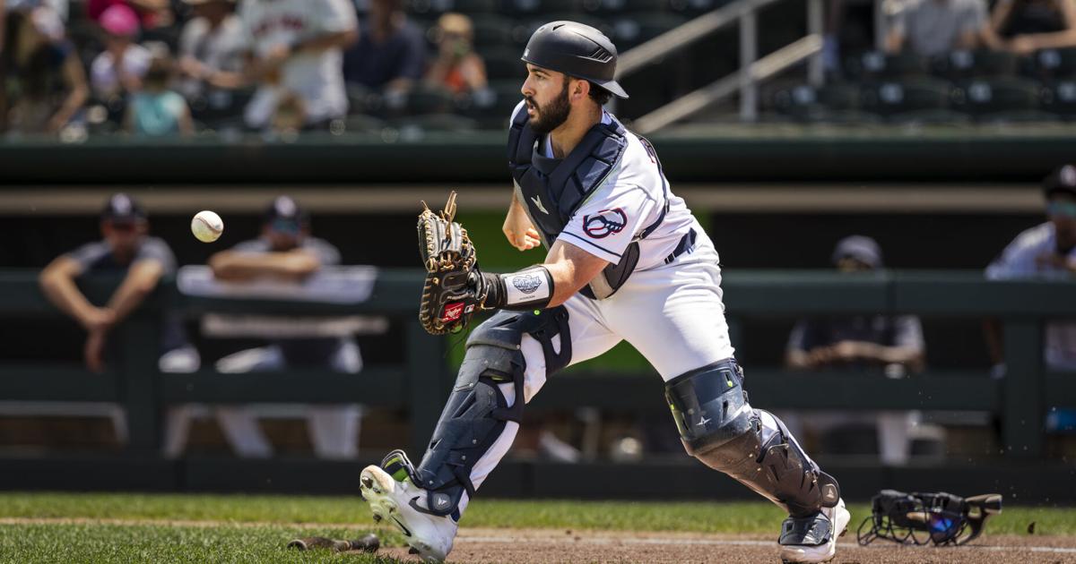 Former Eagle soars in the pro leagues: From spring training to New Hampshire, Aaron Parker’s baseball journey continues