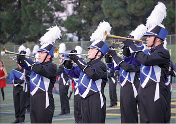 LAHS Marching Band and Color Guard present to community | Schools ...