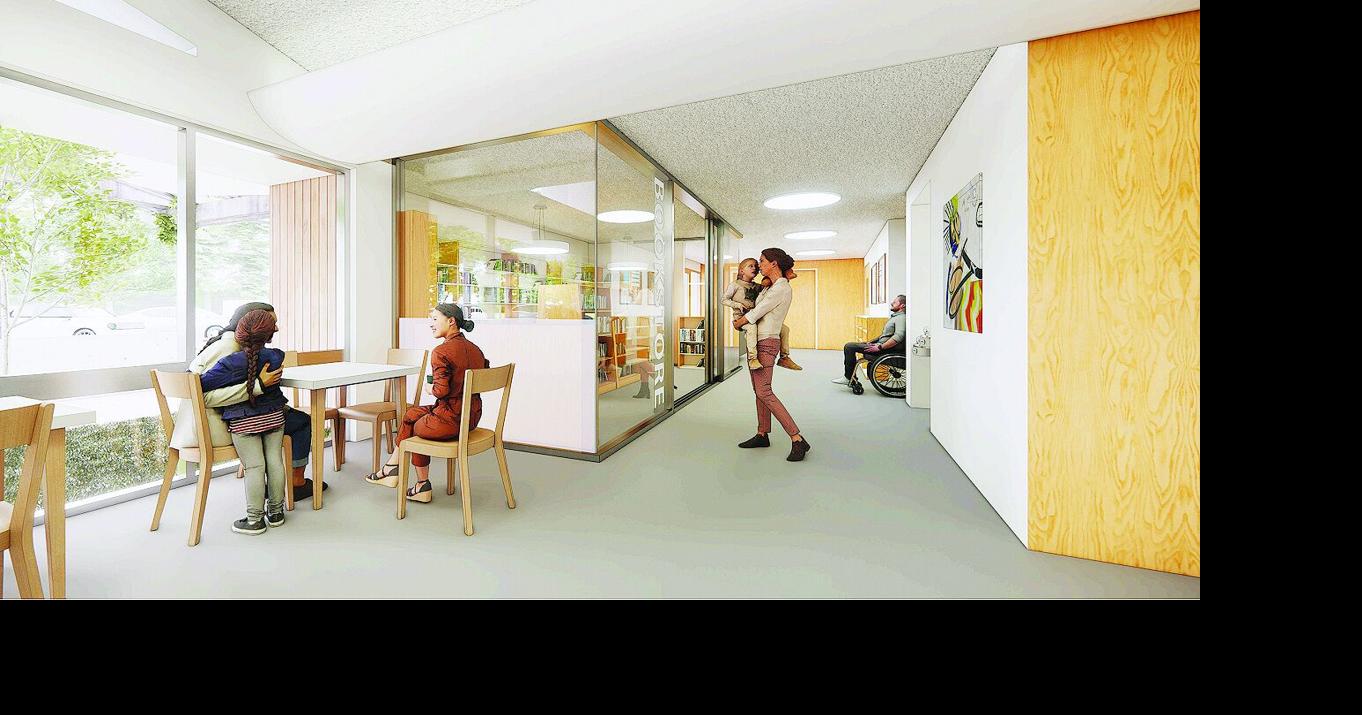 Library interior remodel plans to be reviewed