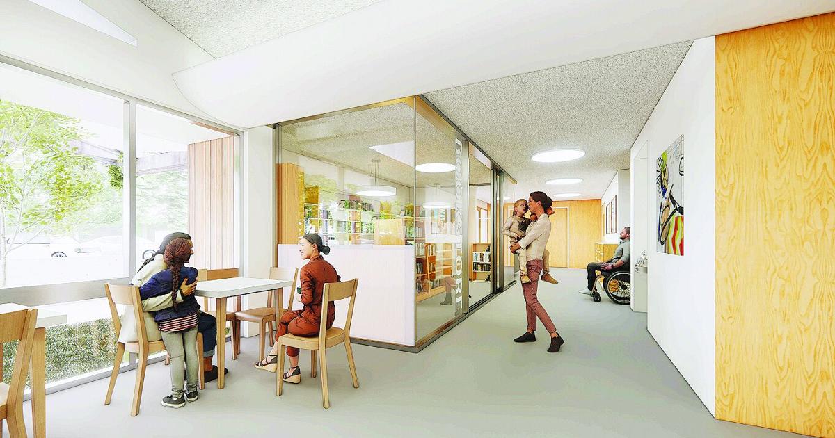 Library interior remodel plans to be reviewed