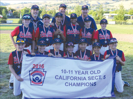 Hollister 11U, 12U Little League All Star teams win District