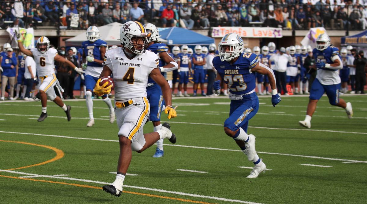 st francis runs over serra to enter ccs unbeaten la mv also in football playoffs sports losaltosonline com