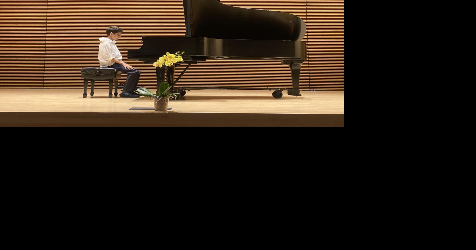 Los Altos, 10, performs a piano recital for earthquake victims Saturday |  Community