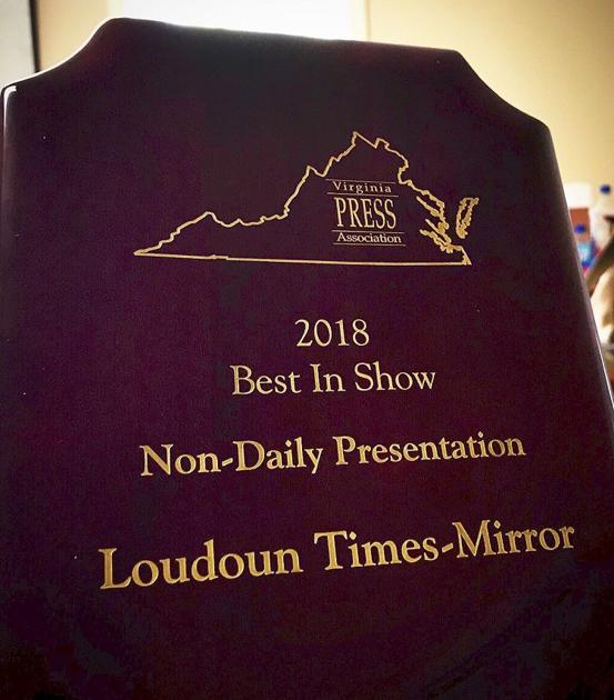 Loudoun TimesMirror wins Best in Show for News Presentation, claims 24