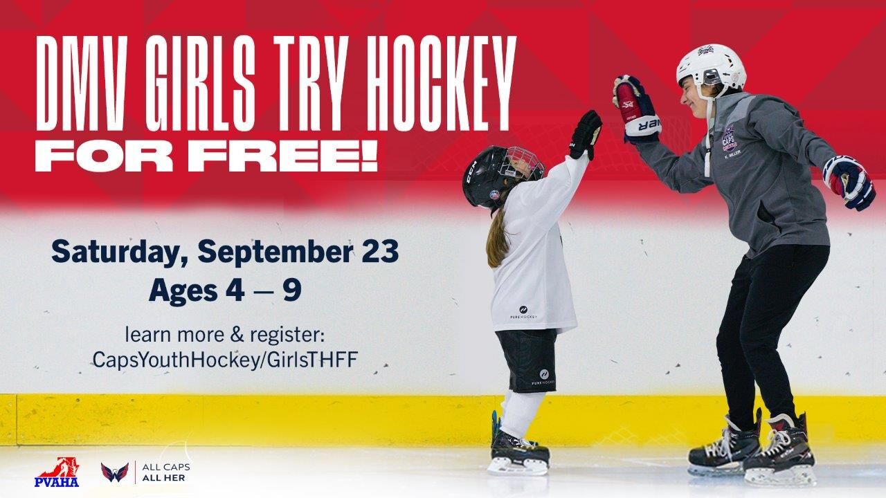 DMV Girls Try Hockey for Free Day set for Sept