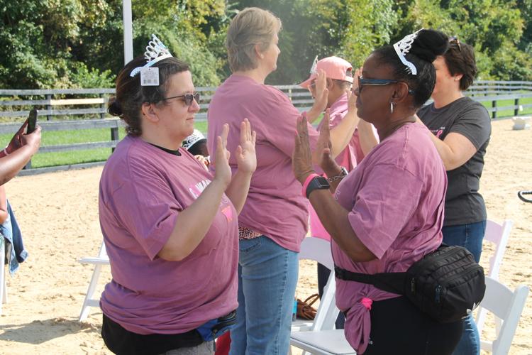Breast cancer survivors find empowerment at equestrian therapy event in ...