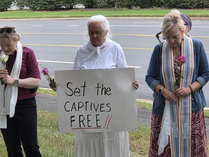 Protesters in Sterling condemn Trump immigration crackdown 0local or