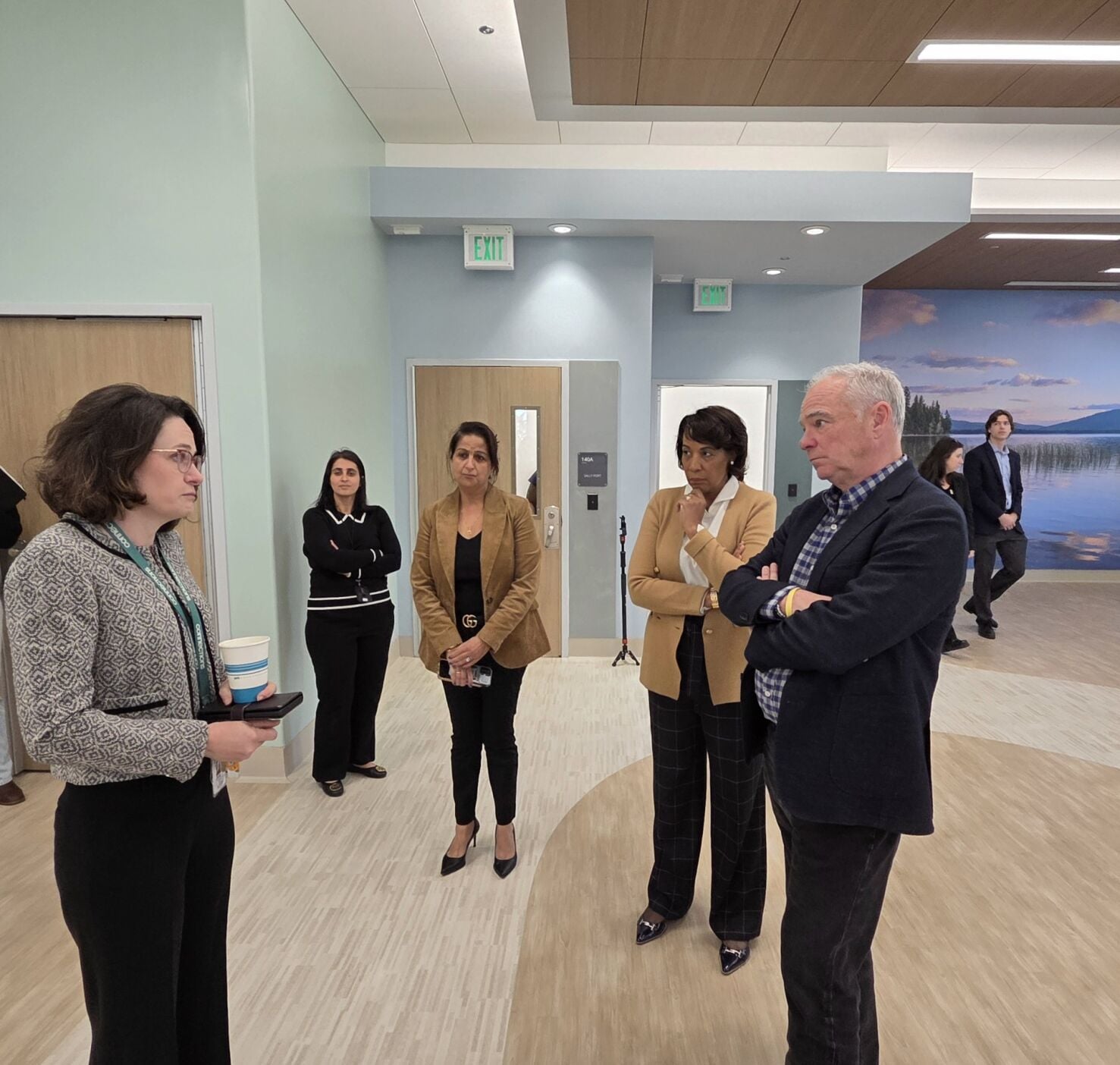 Kaine, Randall tour county's new Crisis Receiving and Stabilization Center