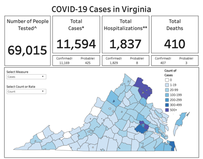 April 24 Update 11th Covid 19 Death Reported In Loudoun Marking Third Death In As Many Days News Loudountimes Com