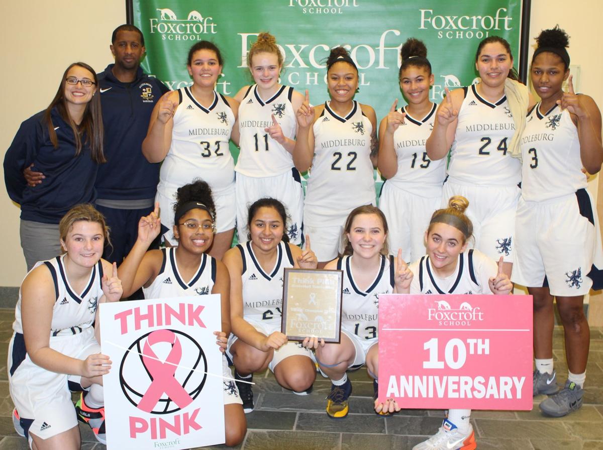 Middleburg Wins Foxcroft S Think Pink Basketball Varsity Title