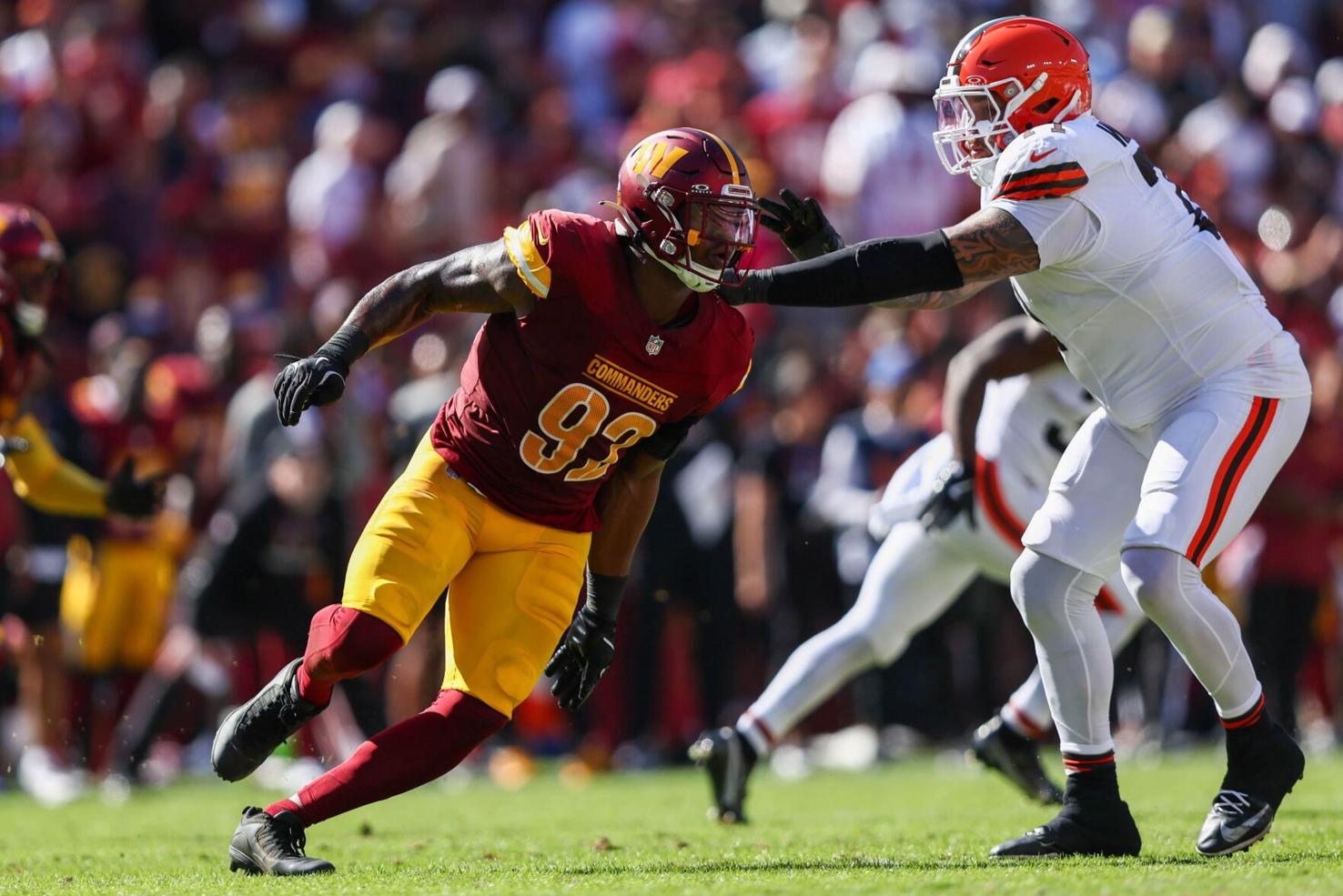 Stone Bridge alum Jonathan Allen expected to miss rest of NFL season with a torn pectoral muscle