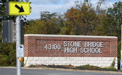 Stone Bridge High School sign