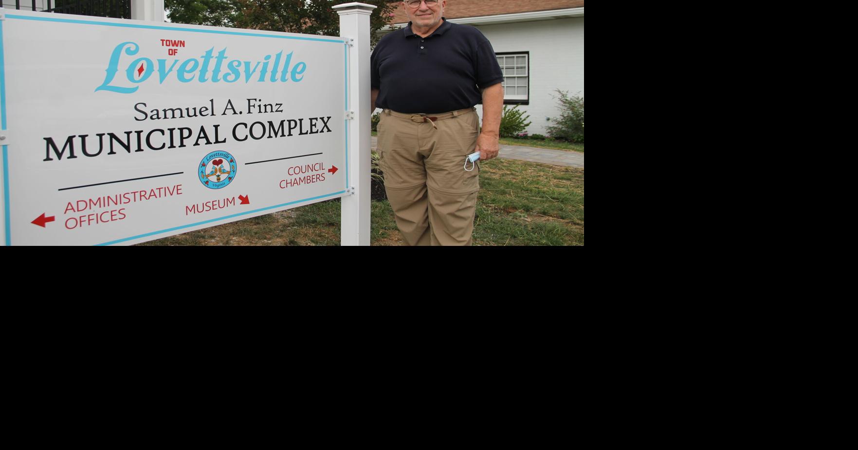 Lovettsville names new municipal complex for longtime manager Sam Finz