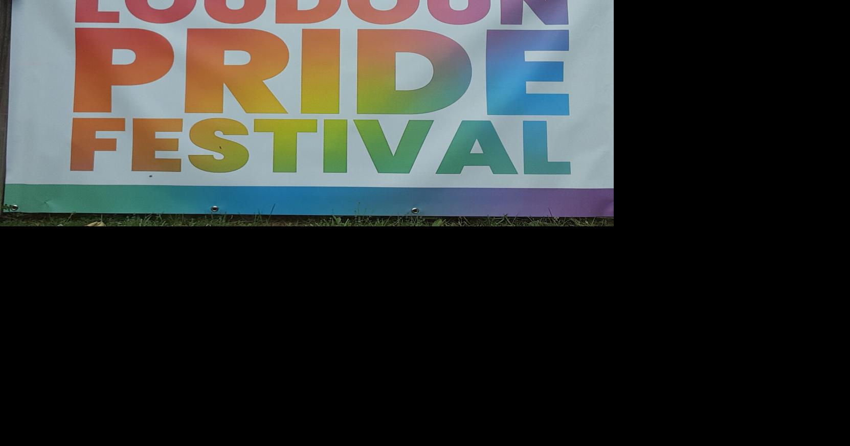 Loudoun Pride Festival sign