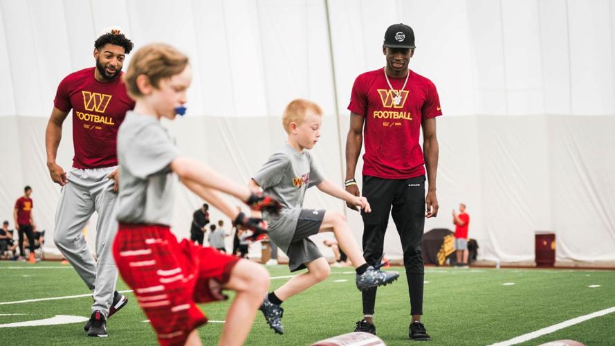 Washington Commanders host youth flag football clinic | Sports ...