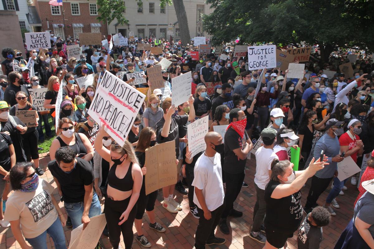 Anime Characters Holding Blm Signs More Big Crowd Turns Out In Leesburg For Peaceful Demonstration Protest News Loudountimes Com leesburg for peaceful demonstration
