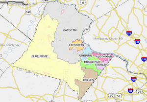 Loudoun County Districts Map | | loudountimes.com