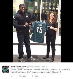 Woodgrove High Schooler To Take Philly Eagles Linebacker To Prom News Loudountimes Com