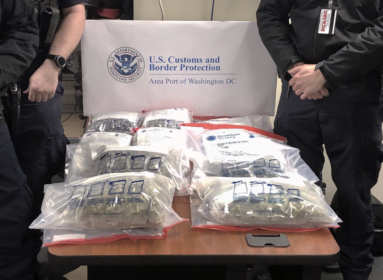 Dulles CBP Seizes Europe-bound Marijuana Shipments | News ...