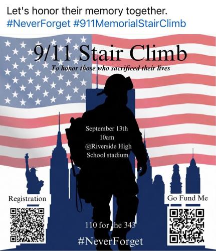 Riverside students to host 9/11 Memorial Stair Climb on Sunday