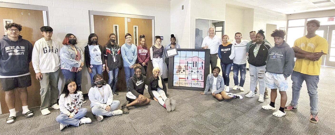 R.B. Stall High School Presents Special Artwork To Animal Society ...