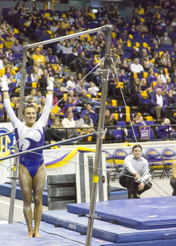 LSU Gymnastics vs. The Daily Reveille