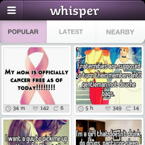 whisper app images