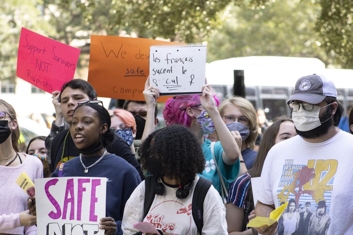 PHOTOS: Feminists in Action host protest against LSU's handling of alleged rape | lsureveille.com