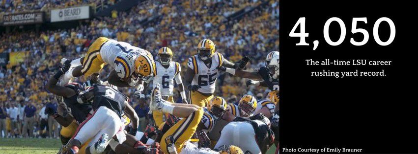 To LSU legends Kevin Faulk, Charles Alexander and Dalton Hilliard