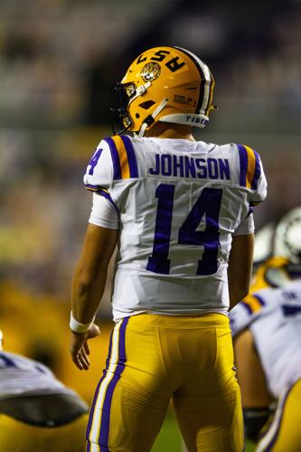 Meet Max Johnson: LSU freshman quarterback with strong football