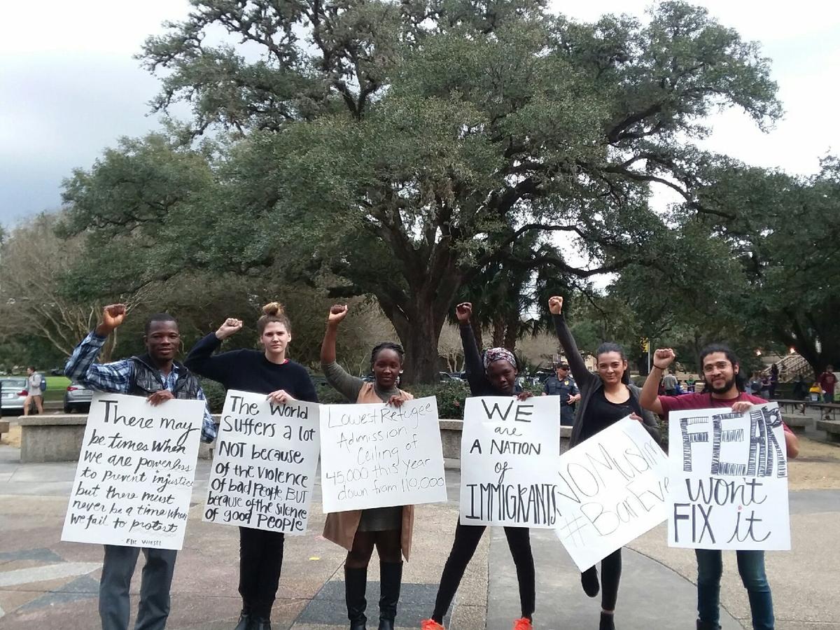 Image result for campus protest lsu
