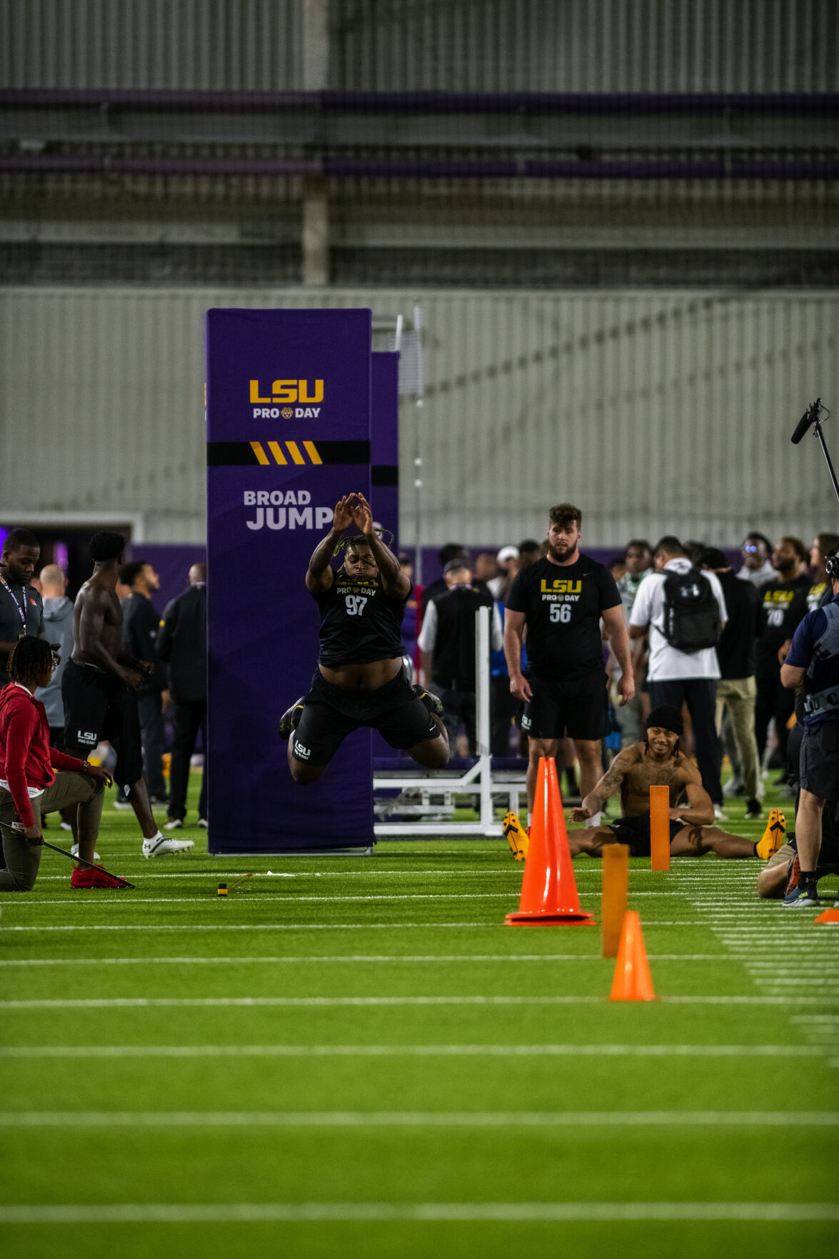 PHOTOS: NFL scouts and coaches take a look at NFL draft-eligible LSU  players, Multimedia