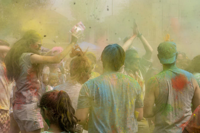 Baton Rouge's first Holi festival went off with flying colors | Daily ...